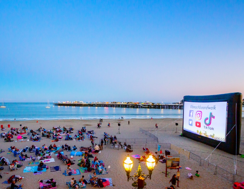 Movie on the Beach