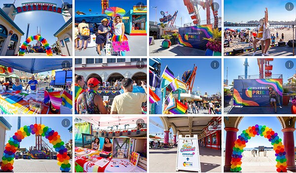 assortment of pride images