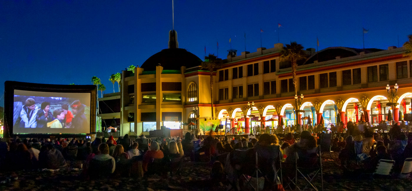 movie on the beach
